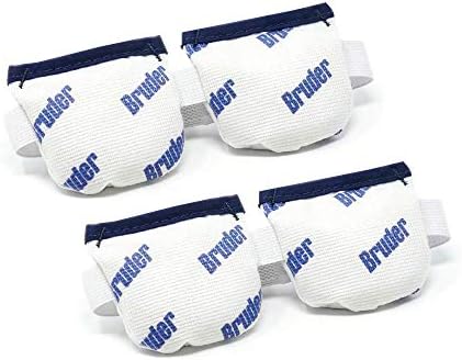 Bruder Moist Heat Eye Compress | Microwave Activated | Eye Mask | Reusable, Washable, and Non-allergenic | Fast Acting and Effective Relief for Dry Eye and Other Eye Irritation |(Pack of 2) Bruder