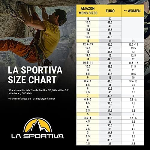 La Sportiva Mens Mandala - Performance Rock Climbing Shoe La Sportiva