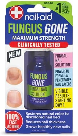 Nail-Aid FUNGI GONE LEMON EUCALYPTUS,Clear Nail-Aid