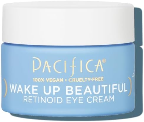 Pacifica Beauty, Vegan Collagen Overnight Recovery Eye & Face Cream (Крем), Hyaluronic Acid, Caffeine, Vitamin C & E, Hydrating & Moisturizing Skin Care for Aging and Dry Skin, 15ml - 0.5 fl oz (Жидкие унции) Pacifica