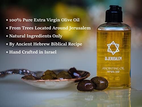 Holy Anointing Oil from Israel, Holy Spiritual Oils Bottles from Jerusalem Blessed, Handmade with Natural Ingredients and Blessed for Wedding Ceremony, Religious Use, 1.01 Fl Oz Spring Nahal