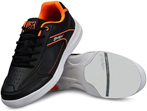 Мужская Боулинг Обувь KR Strikeforce Flyer Lite Black/Orange KR Strikeforce