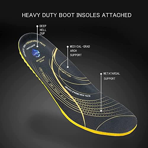 Рабочие ботинки SUREWAY 6” для мужчин с жестким/композитным/мягким носком, водоотталкивающие Sureway