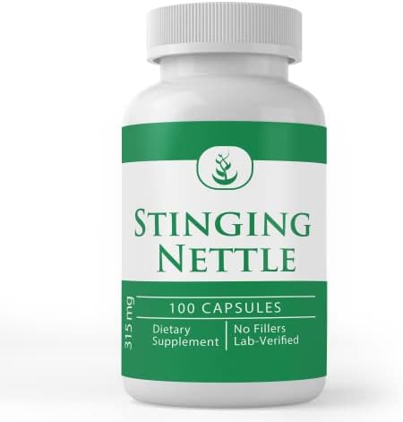 PURE ORIGINAL INGREDIENTS Stinging Nettle (100 Capsules) Leaf Always Pure, No Additives Or Fillers, Lab Verified PURE ORIGINAL INGREDIENTS