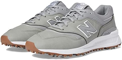 New Balance Mens 997 Golf Shoe, Grey, 10 Wide US New Balance