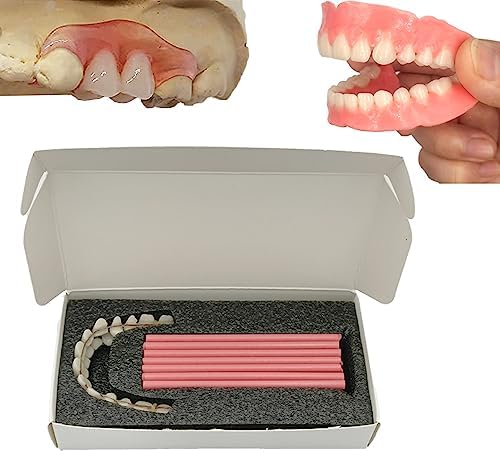 Teeth Repair Kit Fake Teeth,Tooth Fixing Kit for Missing and Broken Teeth, Temporary Teeth Replacement Kit Generic