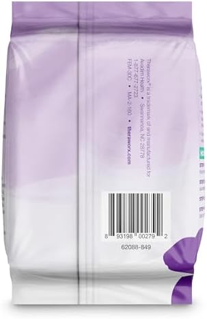 Theraworx Harmony Gentle Daily Cleansing Feminine Wipes, Fragrance Free, Urinary Hygiene, pH Balanced – 30 Count Theraworx