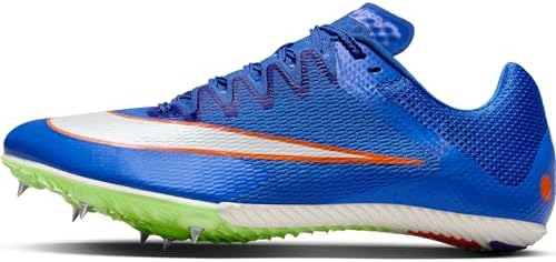 Женские Кроссовки для бега Nike Rival Sprint Track & Field Sprinting Spikes (DC8753-401, Racer Blue/Lime Blast/Safety Orange/White) Размер 6 Nike