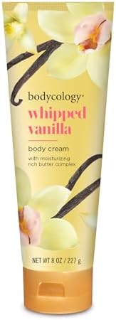 Bodycology Shea Butter Body Cream, Whipped Vanilla, 8 oz Bodycology