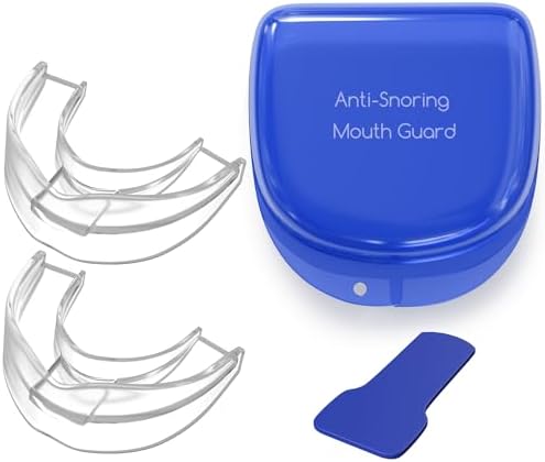 Anti-Snoring Mouth Guard, Adjustable Anti Snoring Devices, Snore Solution for Men & Women, Snore Stopper, Professional & Reusable Anti-Snoring Mouthpiece Upverxi