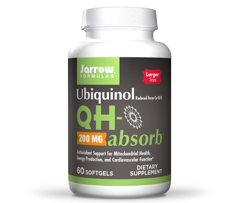 Heart Health QH absorb -- 200 mg - 60 Softgels (Мягкие капсулы) Jarrow Formulas