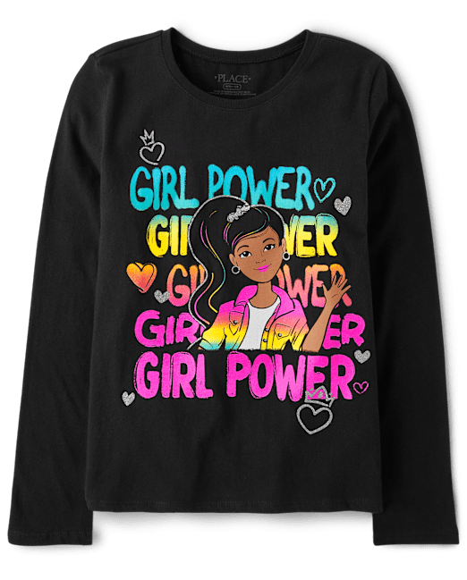 Girls Girl Power Graphic Tee The Children`s Place