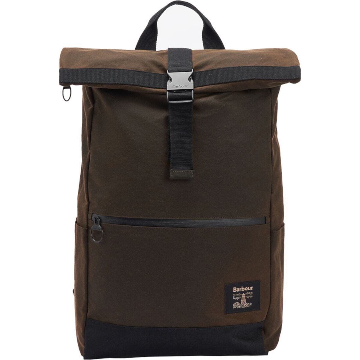 Field Wax Fold Over Top Backpack Barbour