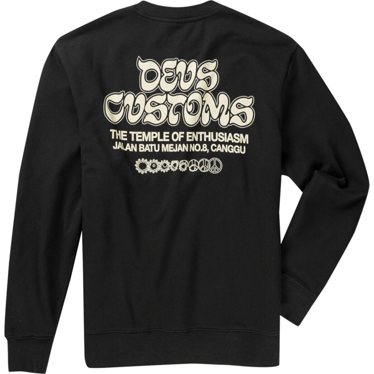 Rinse Wash Crew Sweatshirt Deus Ex Machina