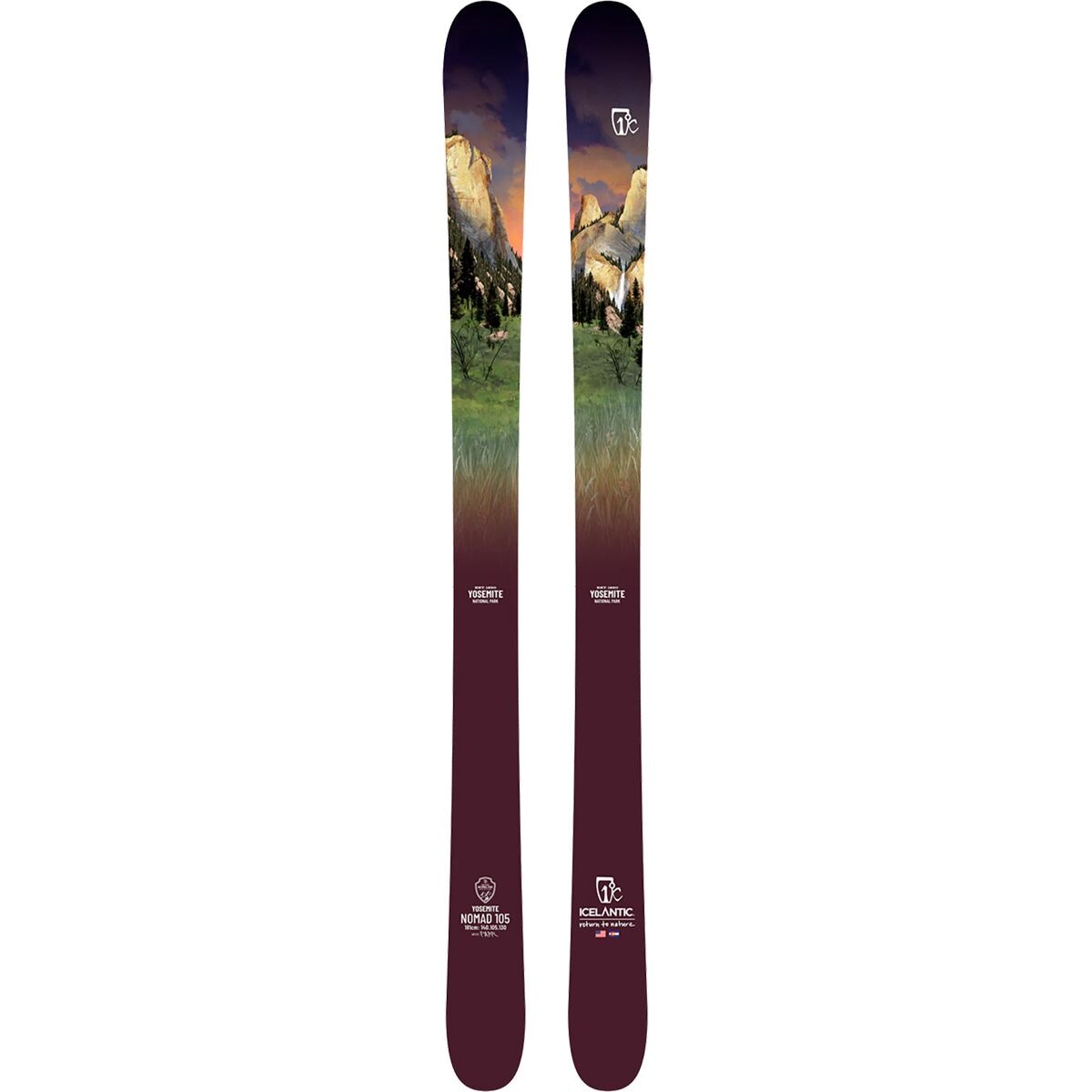 Бэккантри лыжи Icelantic Skis Yosemite Nomad 105 - 2025 Icelantic Skis