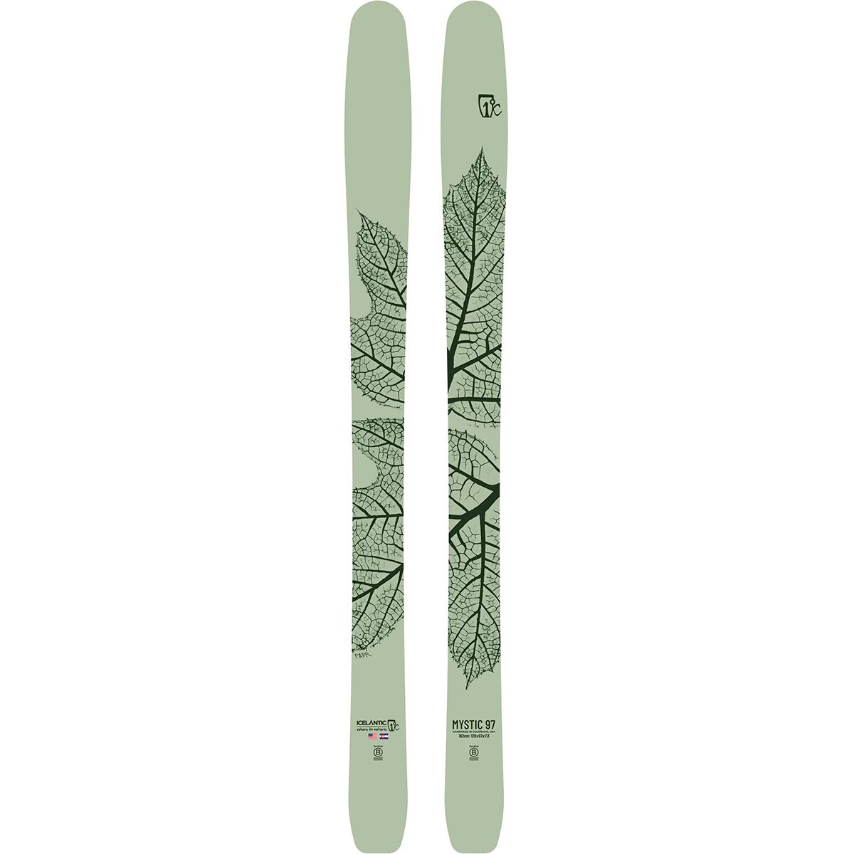 Бэккантри лыжа Icelantic Mystic 97 - 2025 Icelantic Skis