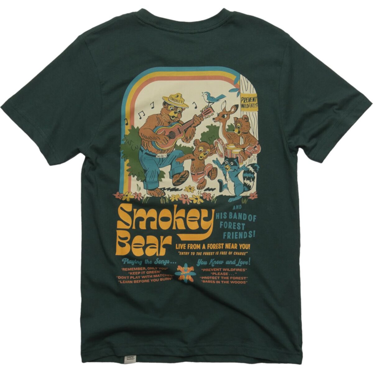 Smokey'S Band Short-Sleeve T-Shirt Landmark Project