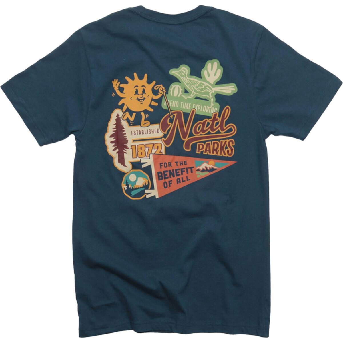 National Park Emblems Short-Sleeve T-Shirt Landmark Project