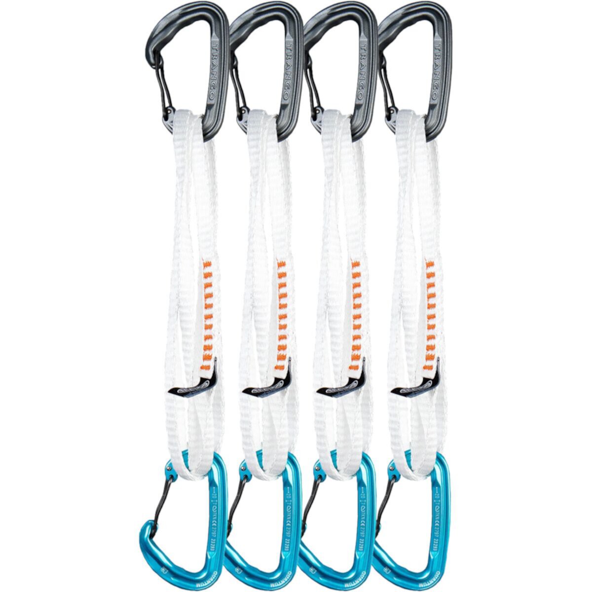 Оттяжка для скалолазания и альпинизма Trango Quantum Alpine Draw - 4 Pack Trango