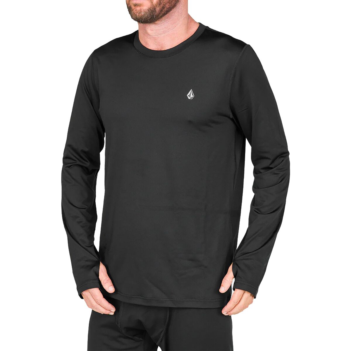 Мужской Базовые майки и топы Volcom M V-Science Crew Top Volcom