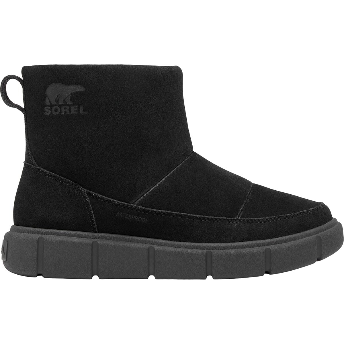 Зимние ботинки SOREL Explorer III Slip-On WP с водоотталкивающим верхом и синтетической утеплённой подкладкой Sorel