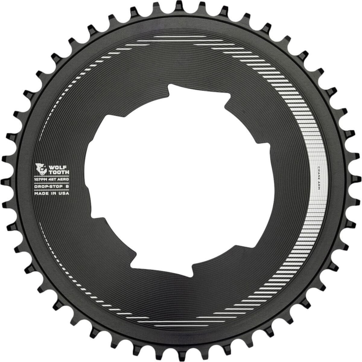 Звезда для велосипеда Wolf Tooth Components 107 BCD SRAM Aero Wolf Tooth Components