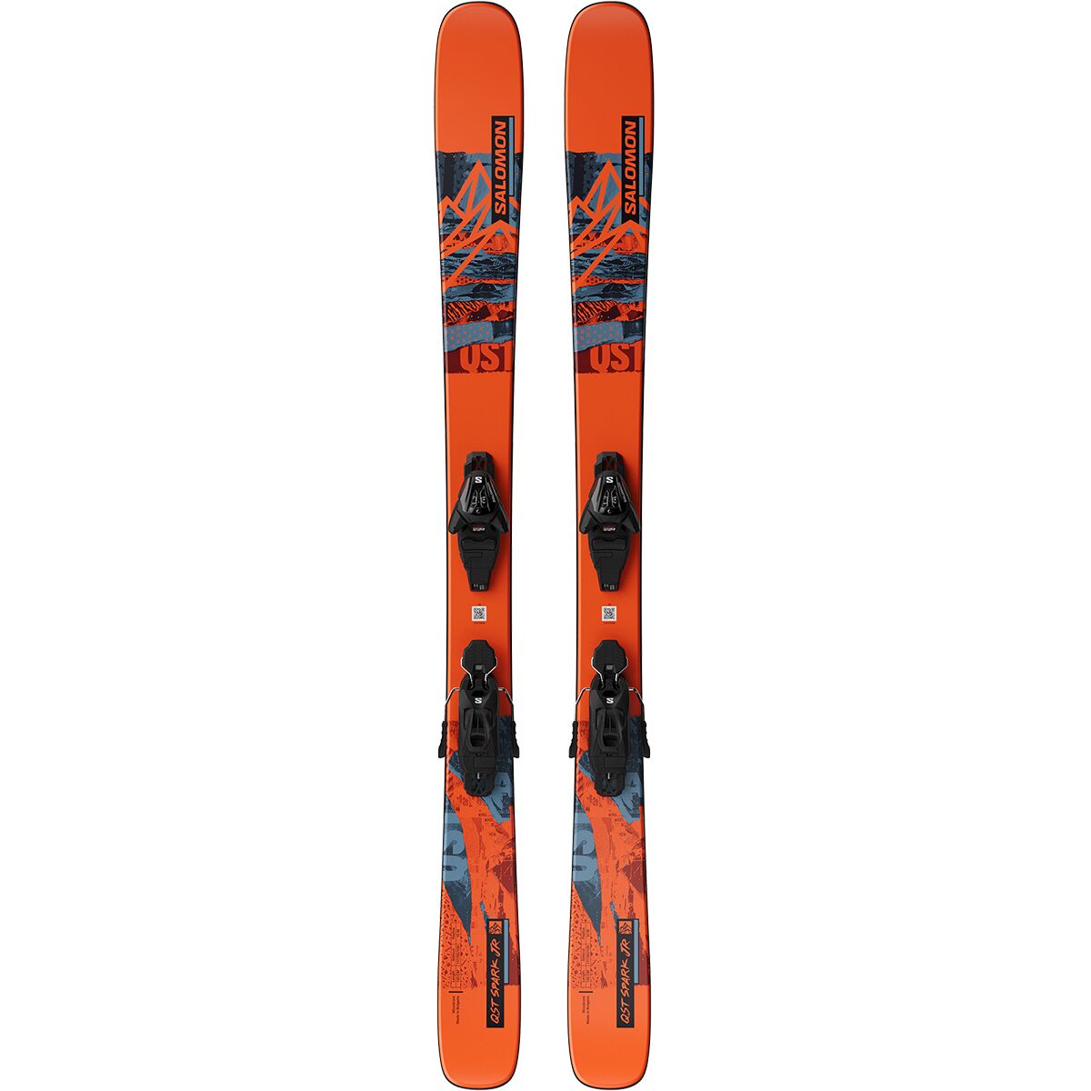 Горные лыжи Salomon QST SPARK Jr M Ski + L6 GW J Bindings - 2025 Salomon