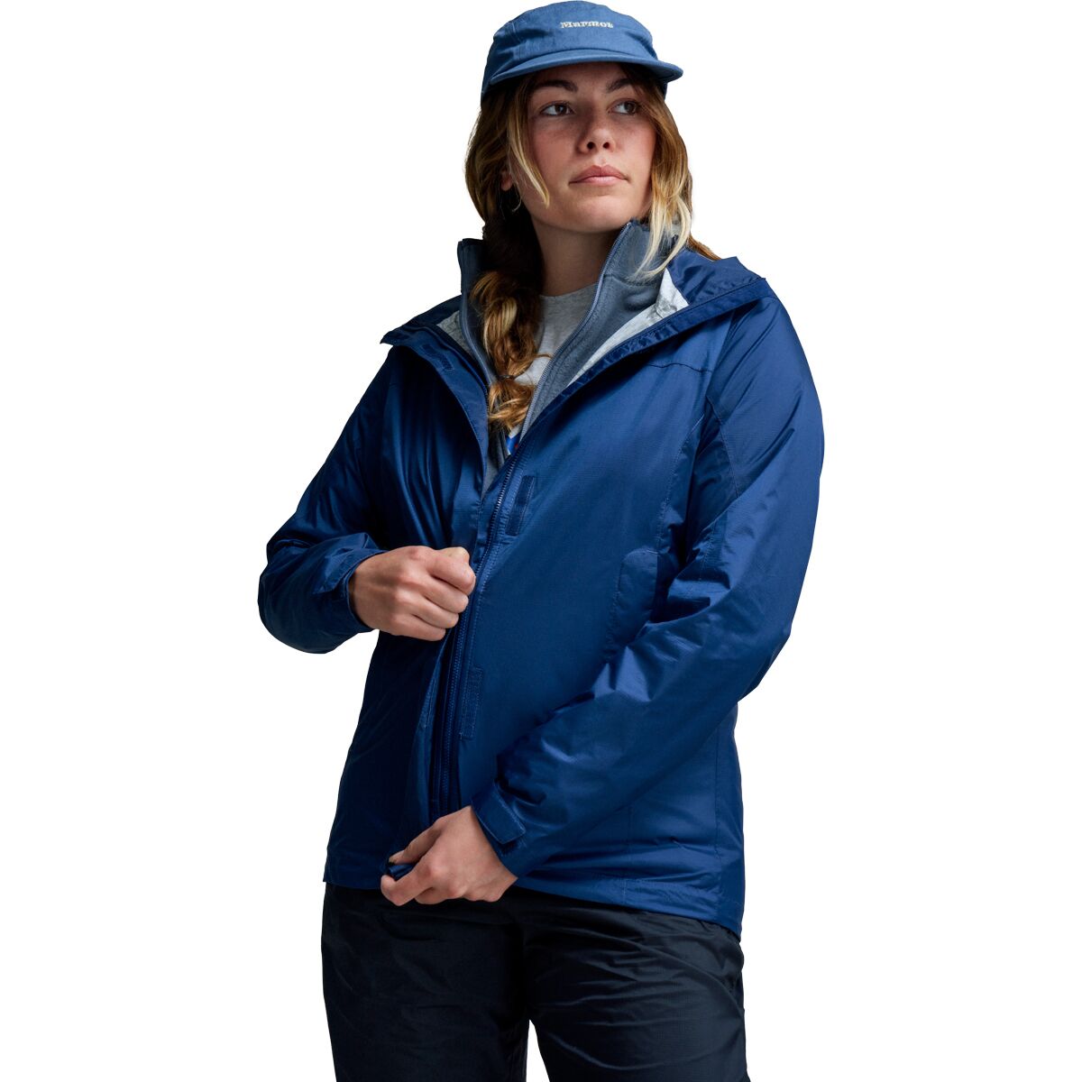 Дождевик Marmot PreCip Eco с мембраной NanoPro Eco, легкий и дышащий Marmot