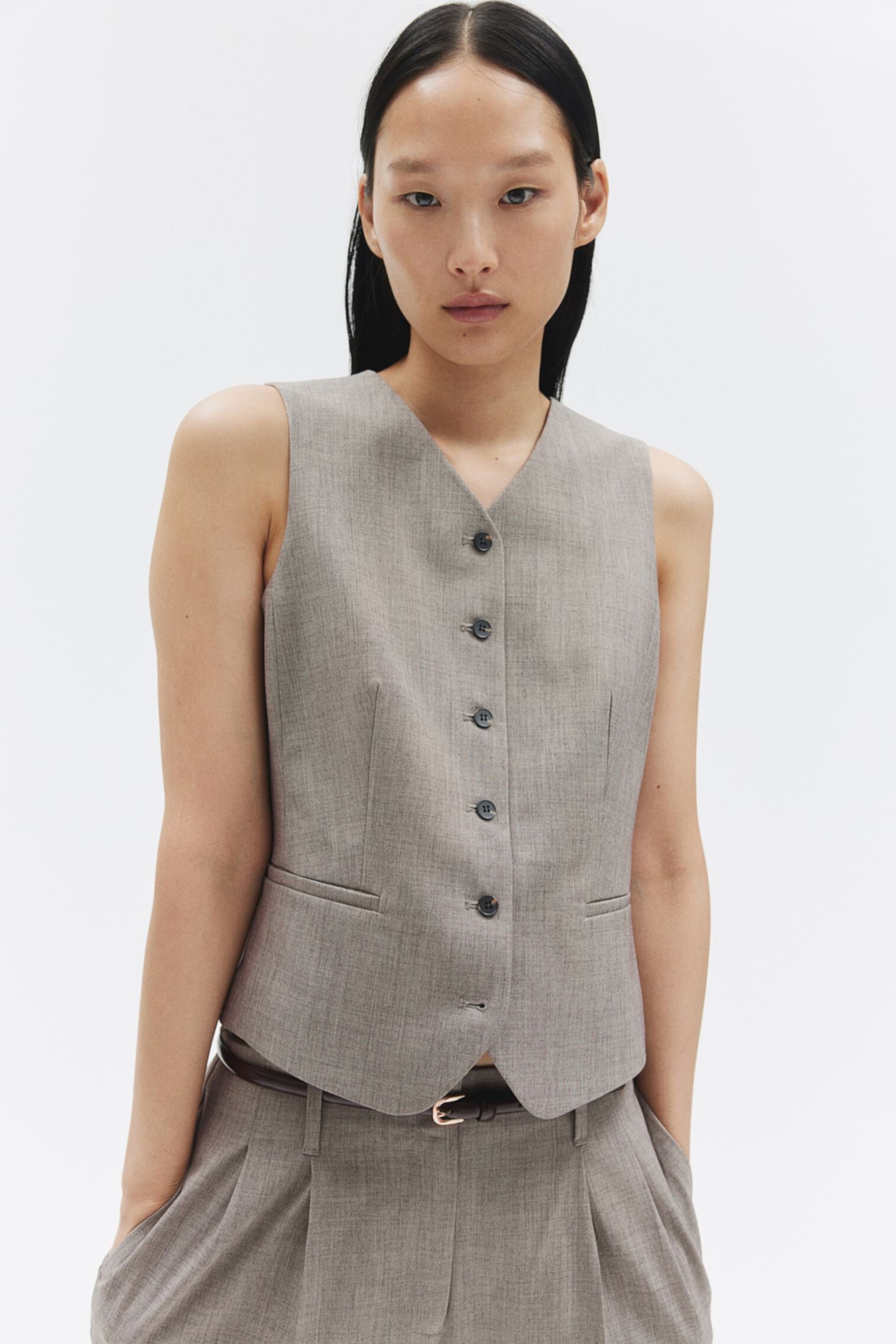 Женский Блейзер H&M Tailored Suit Vest H&M