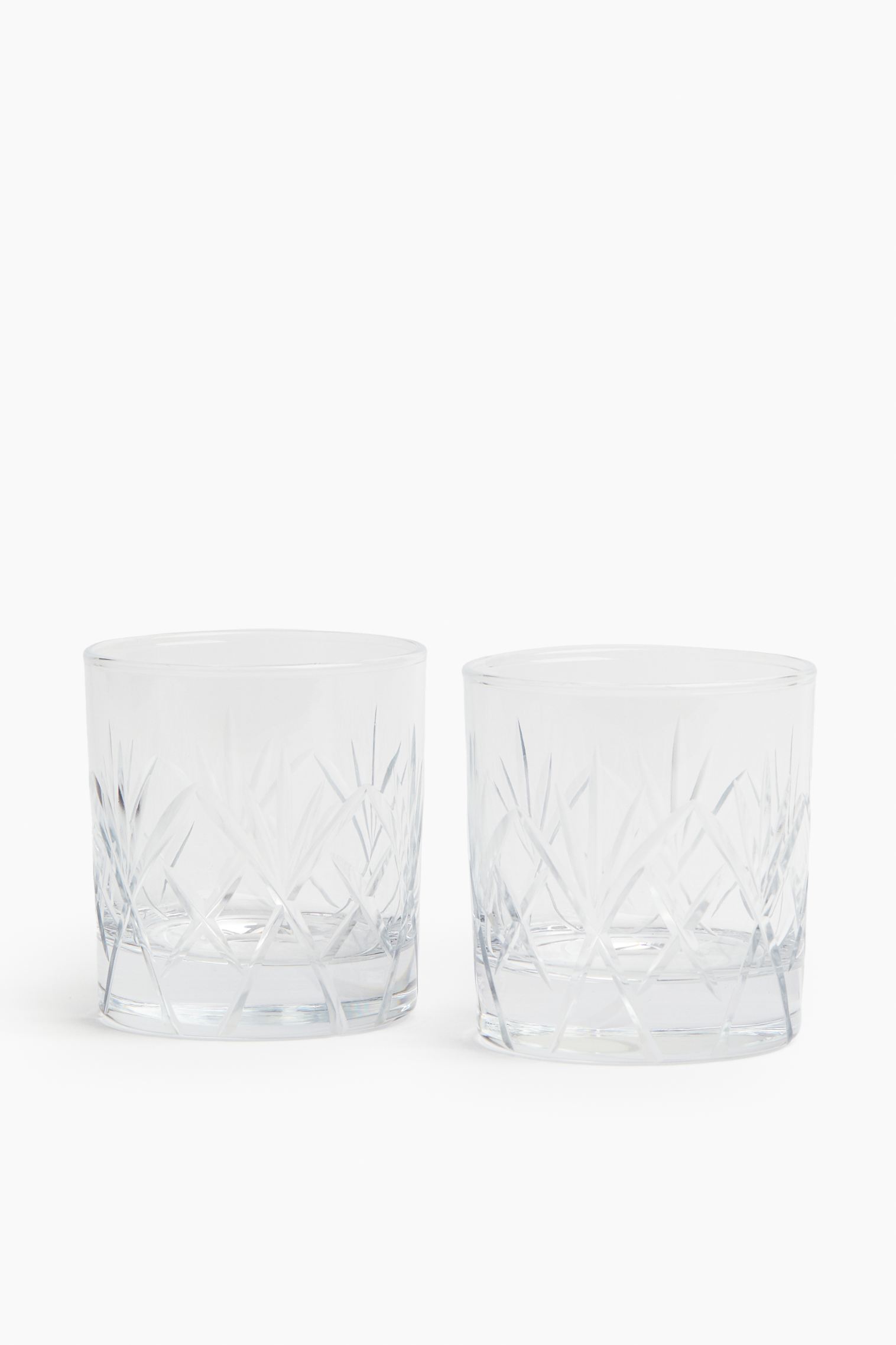 2-pack Drinking Glasses H&M