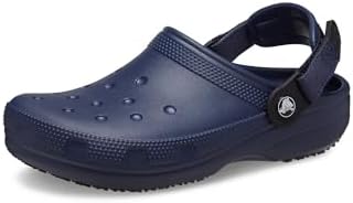 Crocs Unisex-Adult Classic Work Clogs, Slip Resistant Shoes Crocs