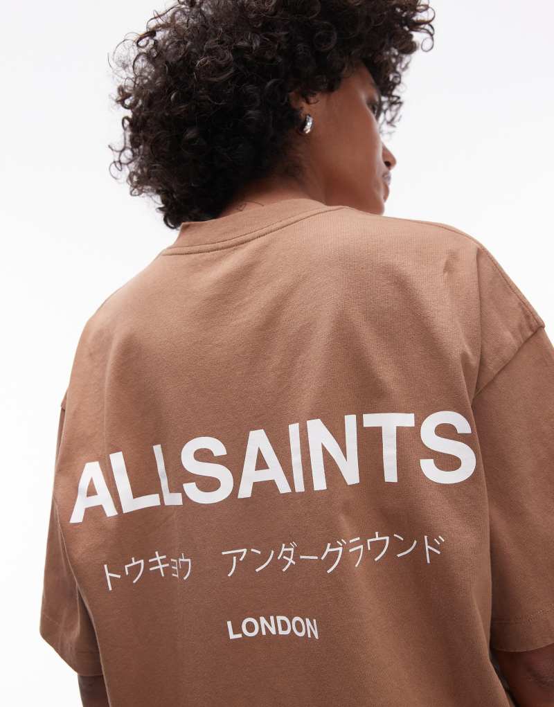 Женская Футболка AllSaints Underground AllSaints