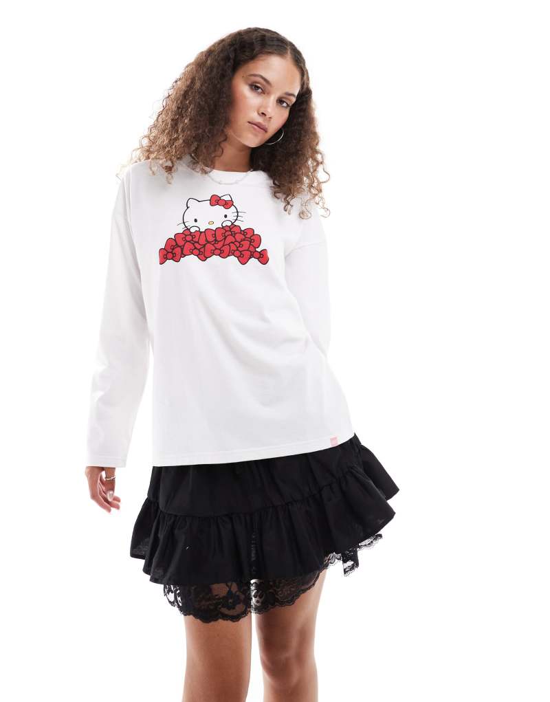 Женская Футболка Daisy Street Oversized с графикой Hello Kitty Daisy Street