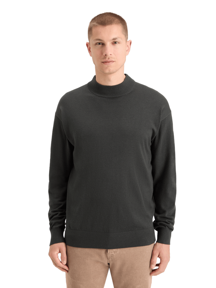 Мужской Пуловер Scotch & Soda Essentials — Drop Shoulder Mock Neck Scotch & Soda