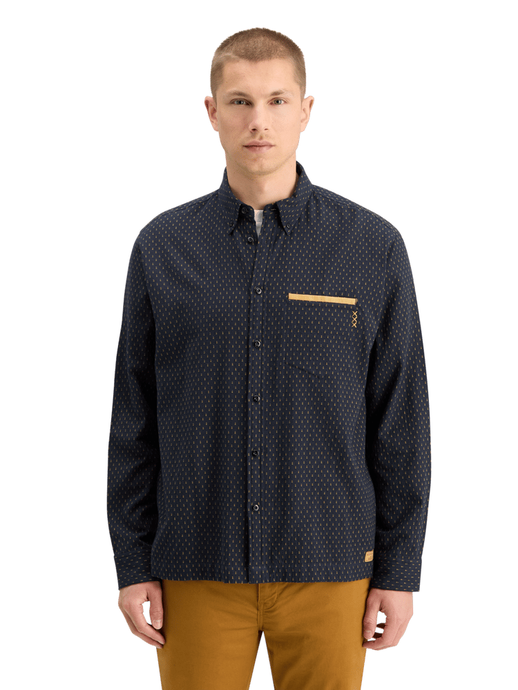 Мужская Повседневная рубашка Scotch & Soda Relaxed-Fit Jacquard Scotch & Soda