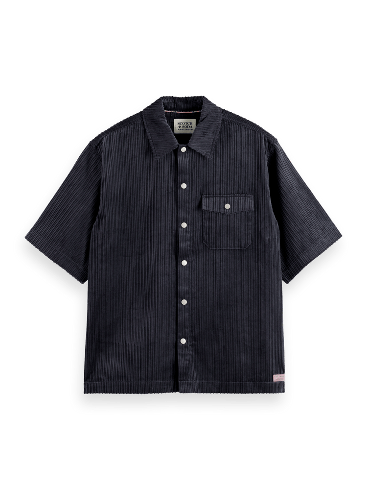 Мужская Повседневная рубашка Scotch & Soda Relaxed-Fit Short Sleeve Corduroy Scotch & Soda