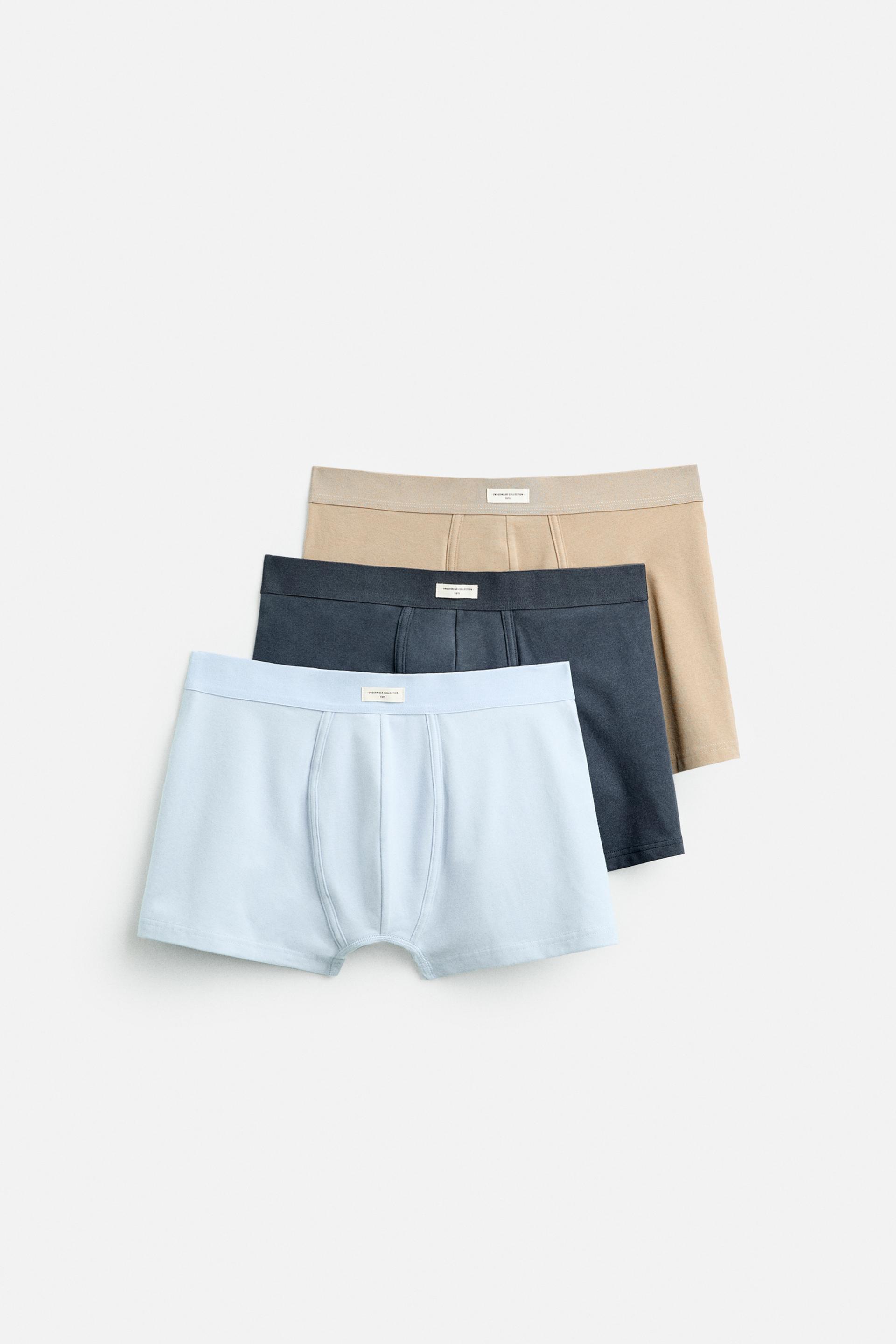 Мужские Боксеры ZARA 3 PACK OF SOFT BOXERS ZARA