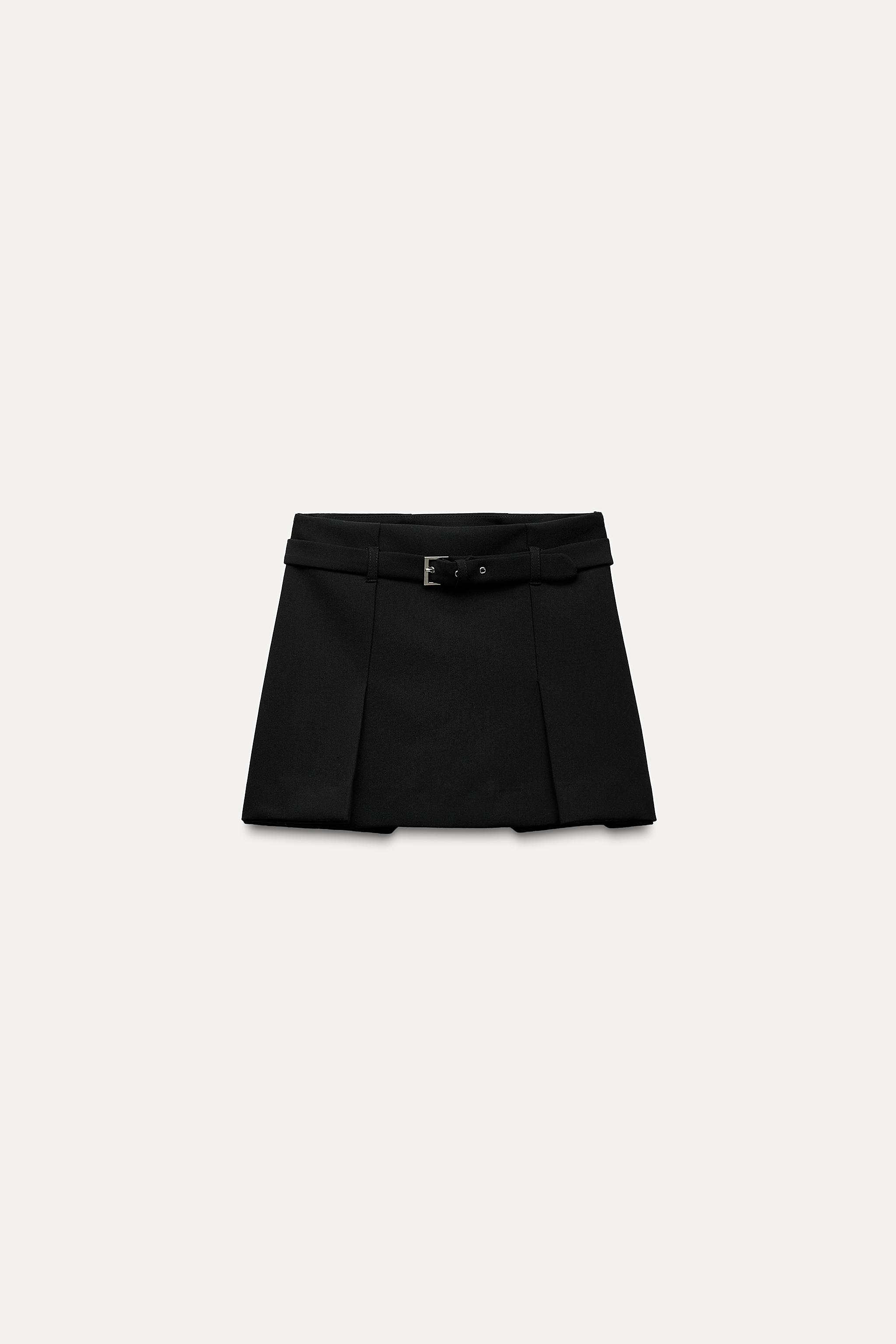 Женская Юбка-шорты Zara BELTED SKORT ZARA