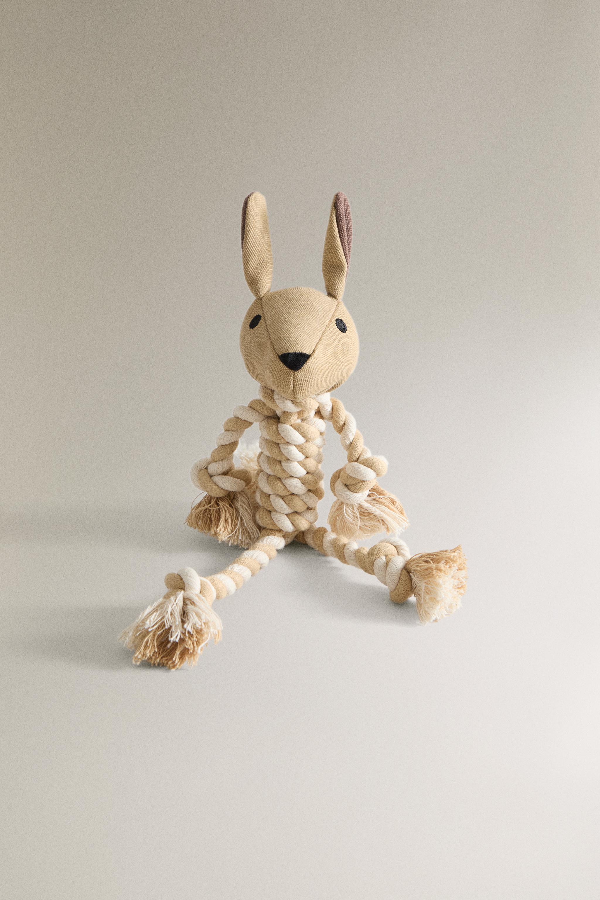 CORD RABBIT PET TOY Zara Home