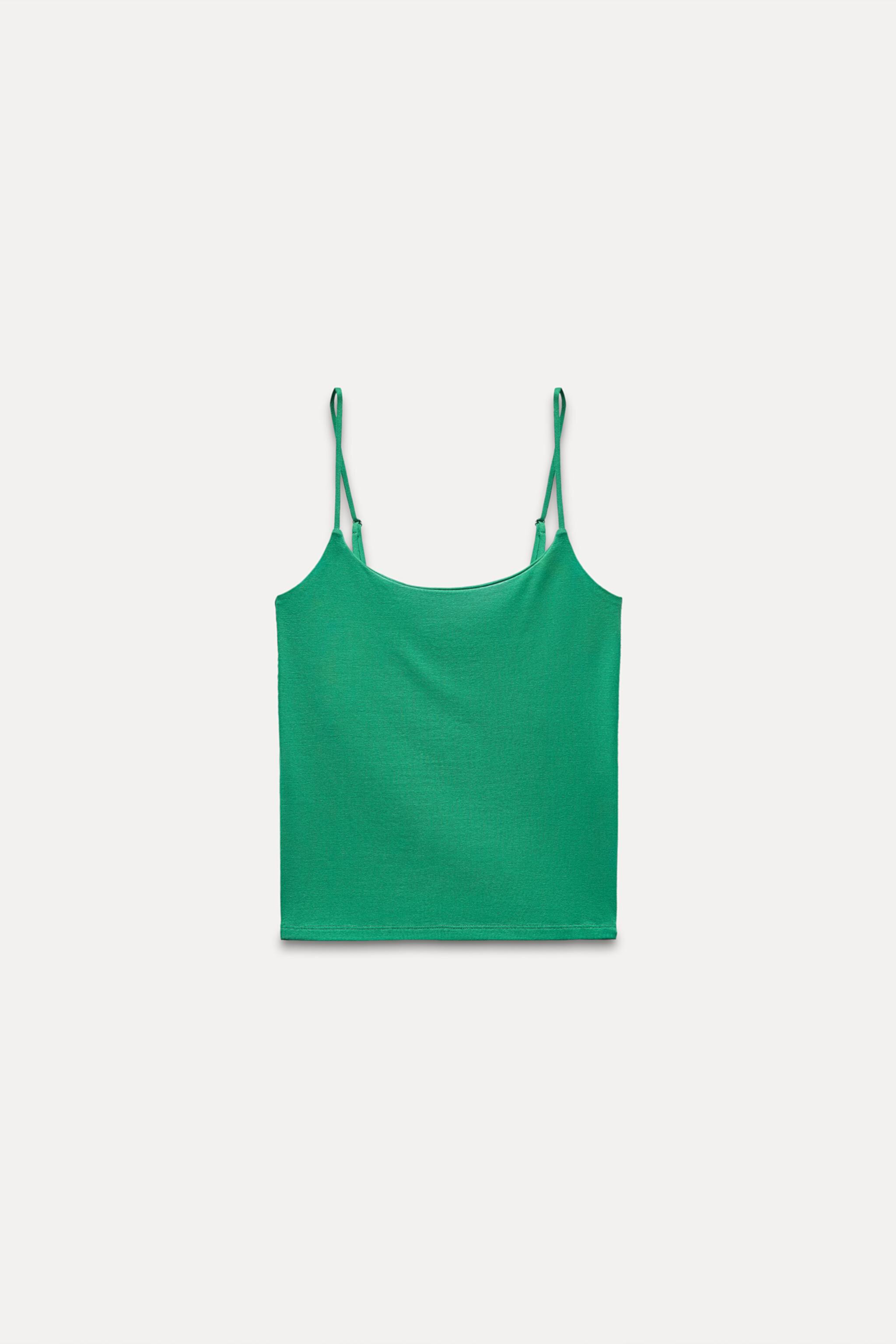 Женская Майка ZARA COTTON TANK TOP ZARA