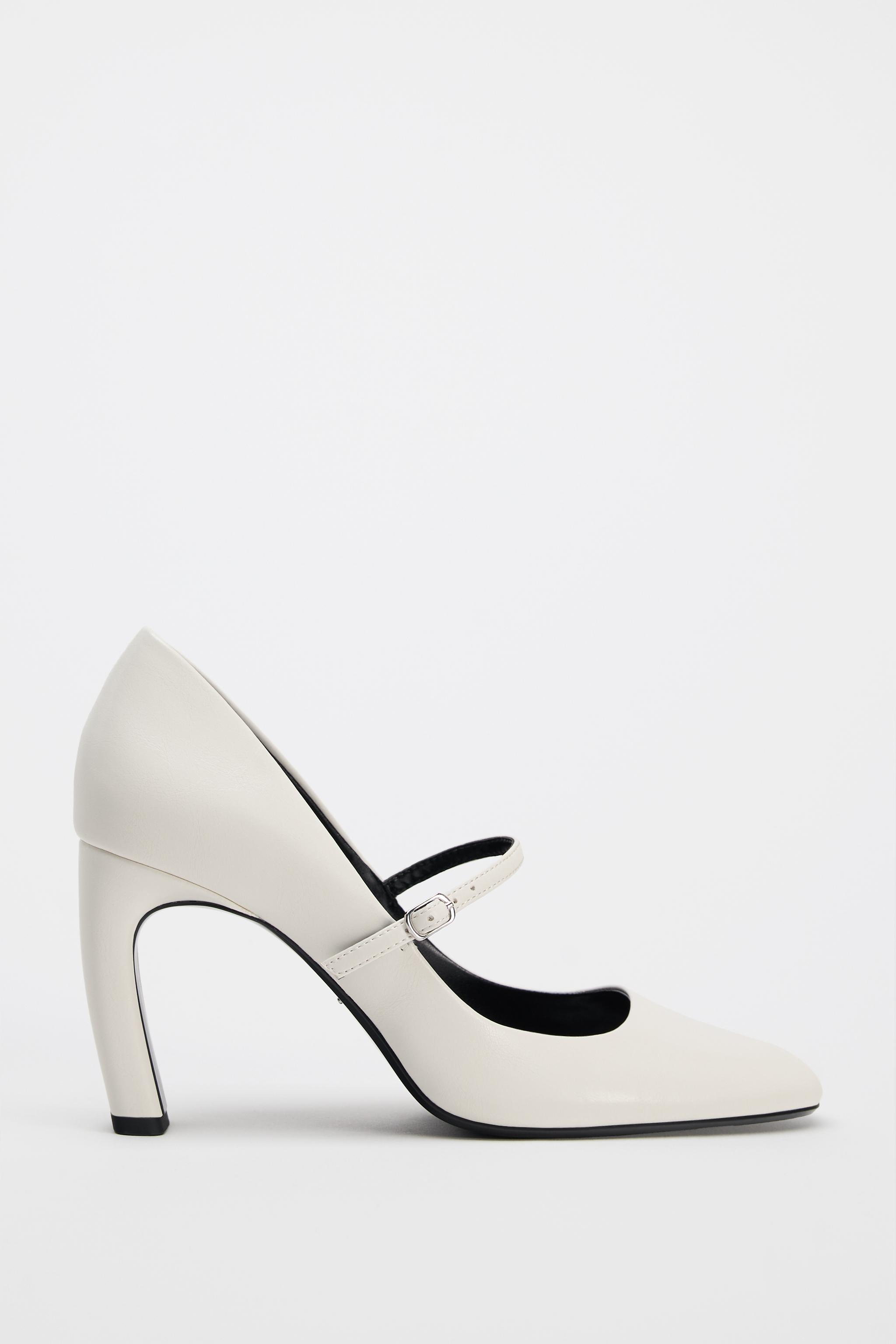 Женские Лодочки Zara CURVED HEEL PUMP ZARA