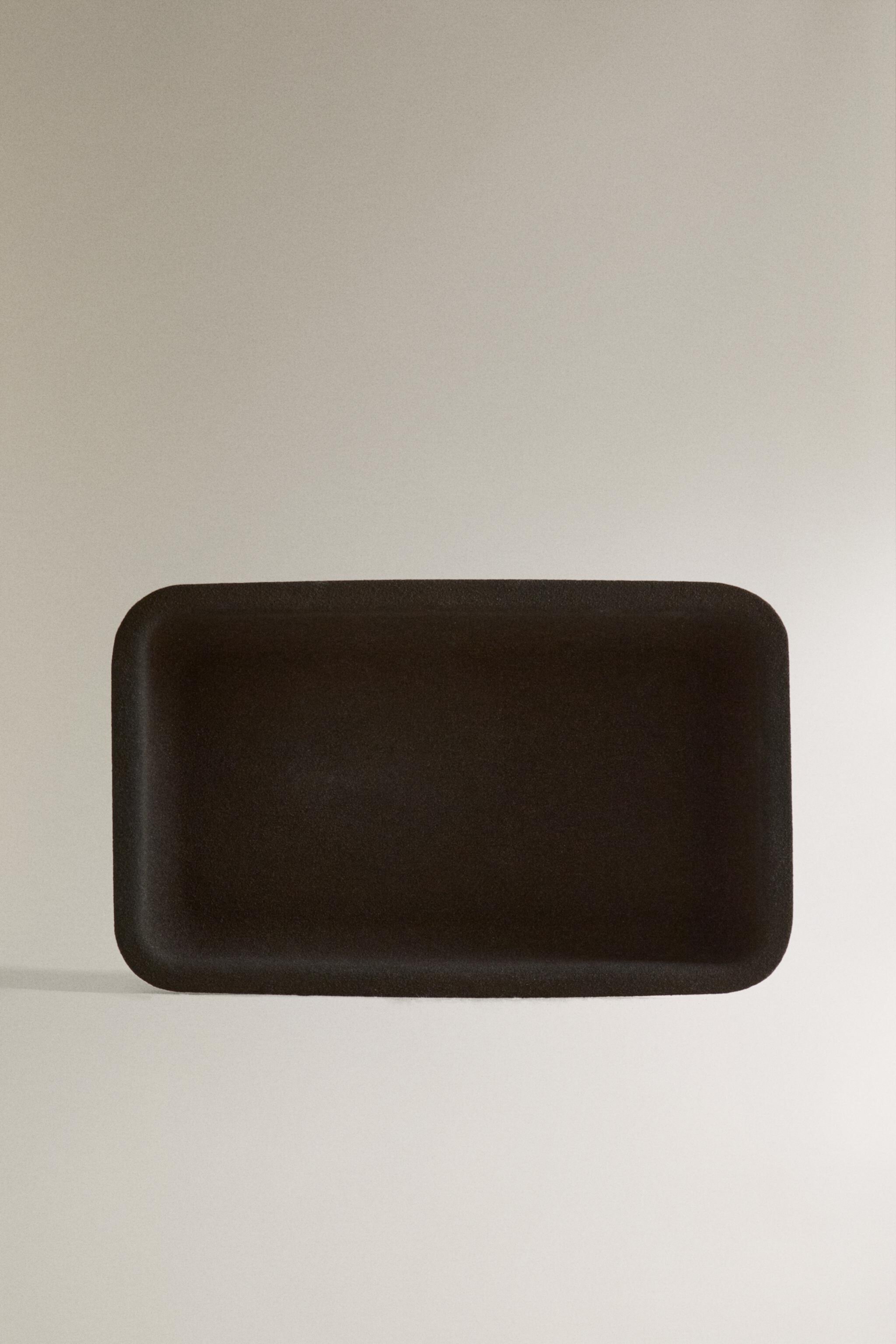 DARK METAL BATHROOM TRAY Zara Home