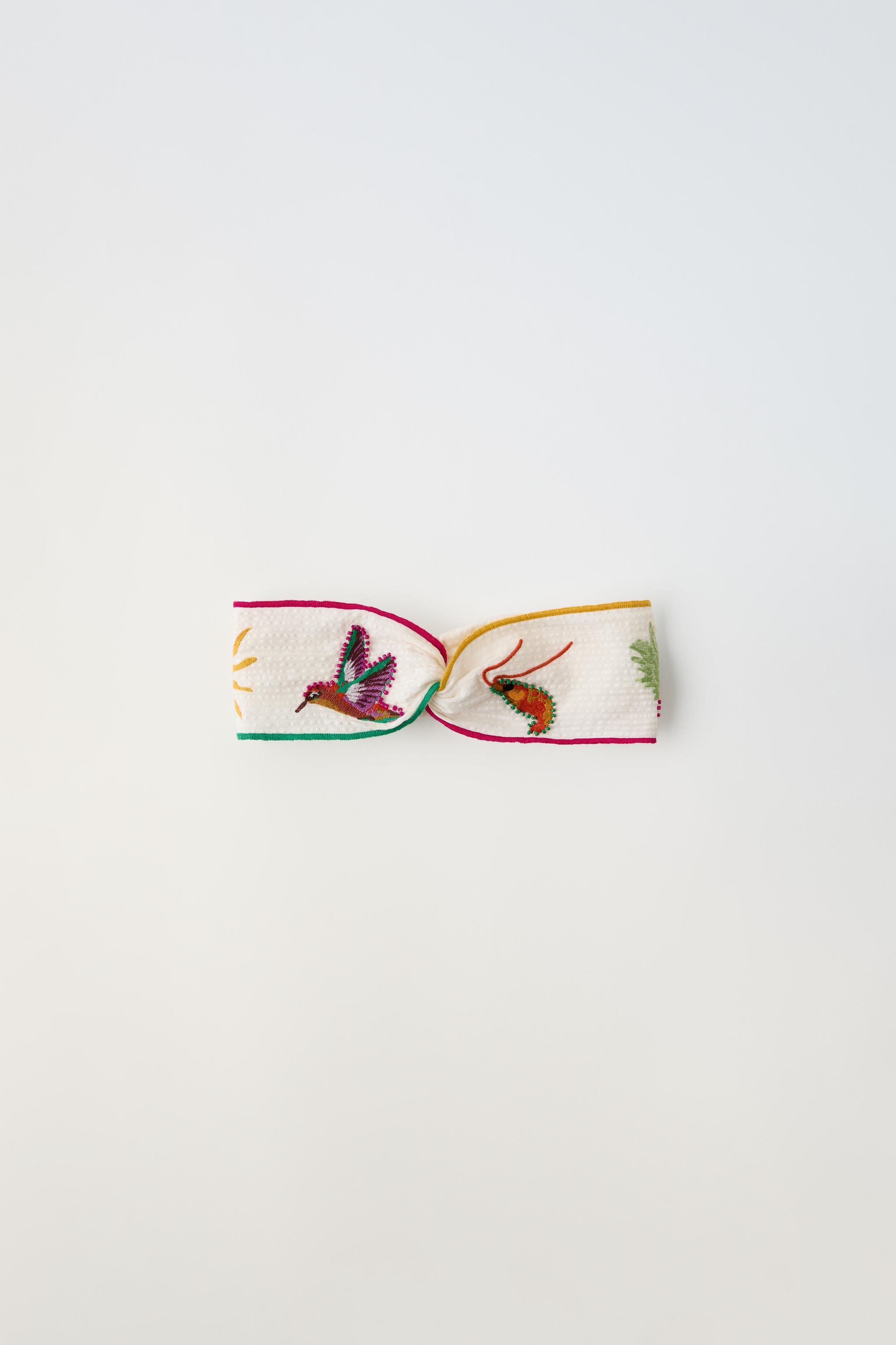 Ободок ZARA KIDS EMBROIDERED HEADBAND ZARA KIDS