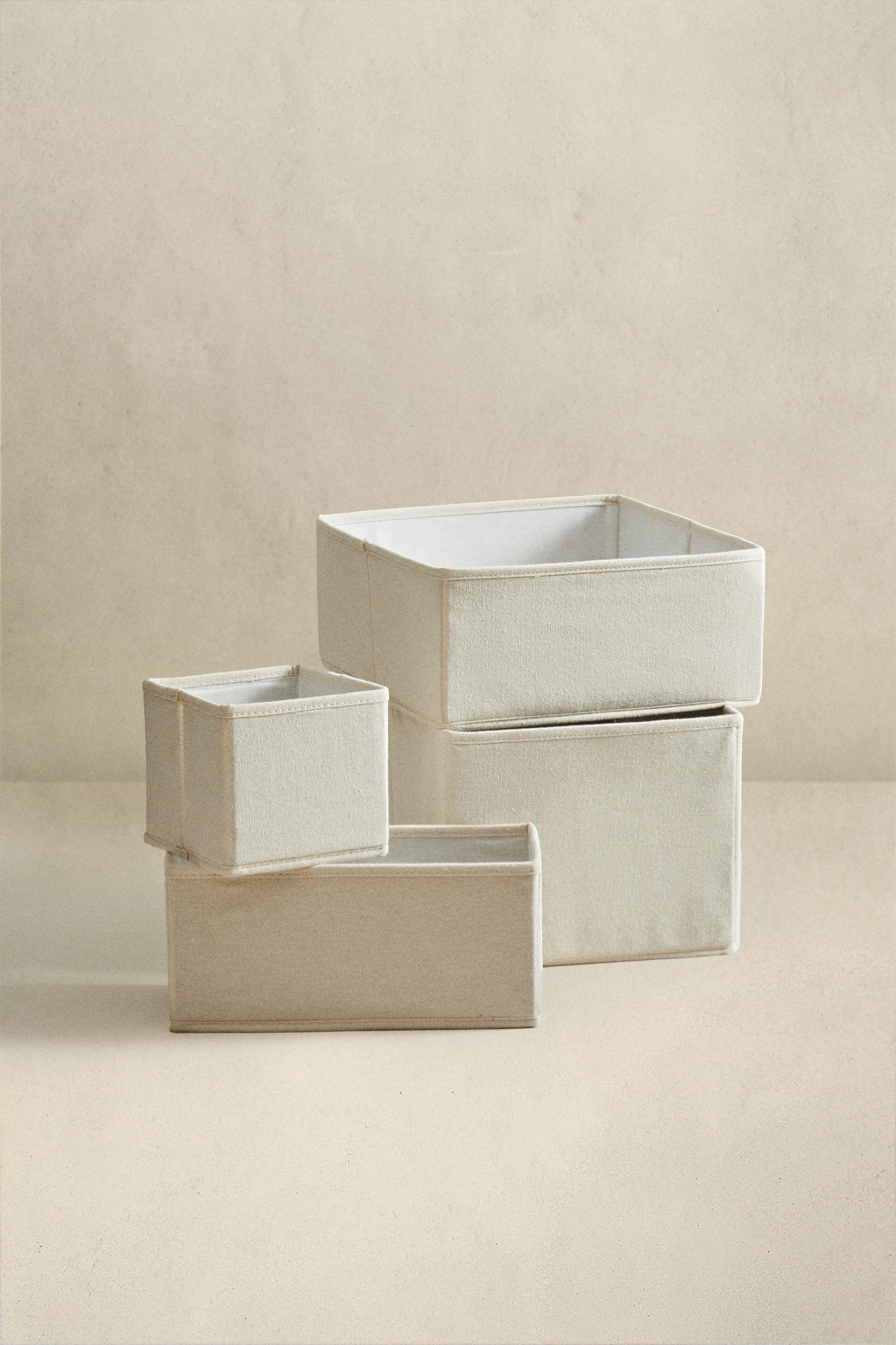 FOLDABLE COTTON STORAGE BOX Zarahome