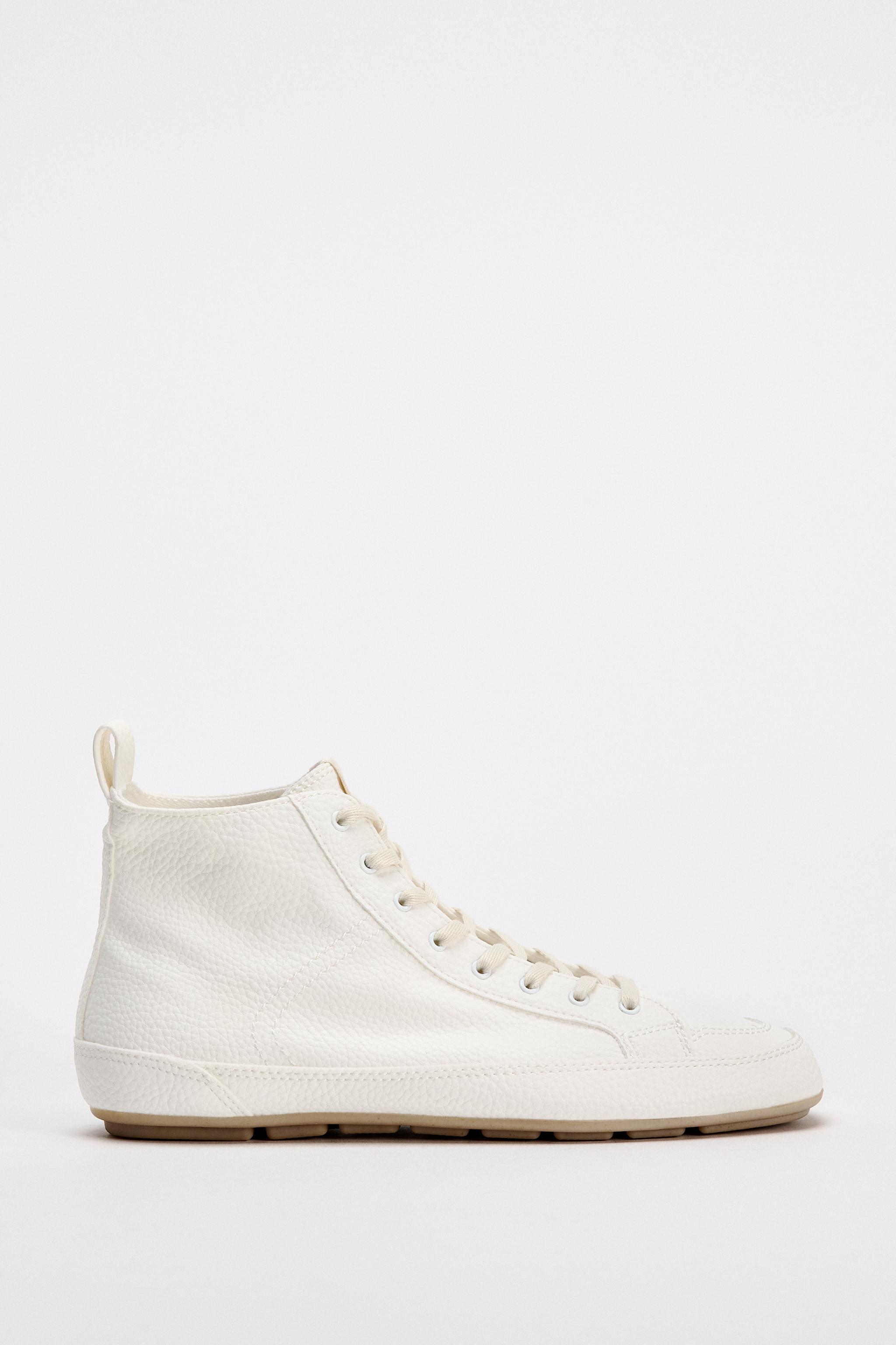 Женские Повседневные кроссовки Zara HIGH TOP SNEAKERS ZARA