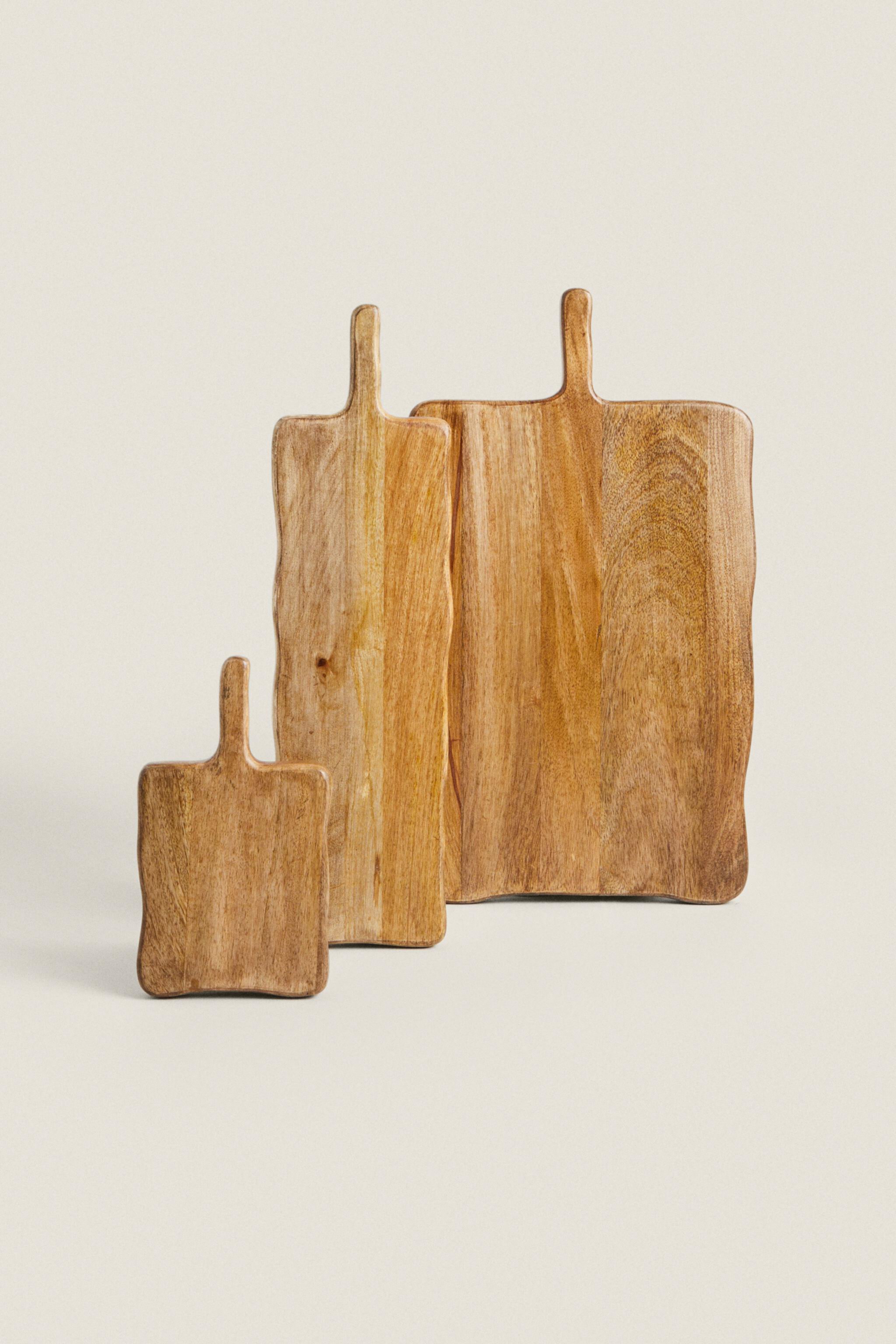 IRREGULAR WOODEN CUTTING BOARD Zara Home