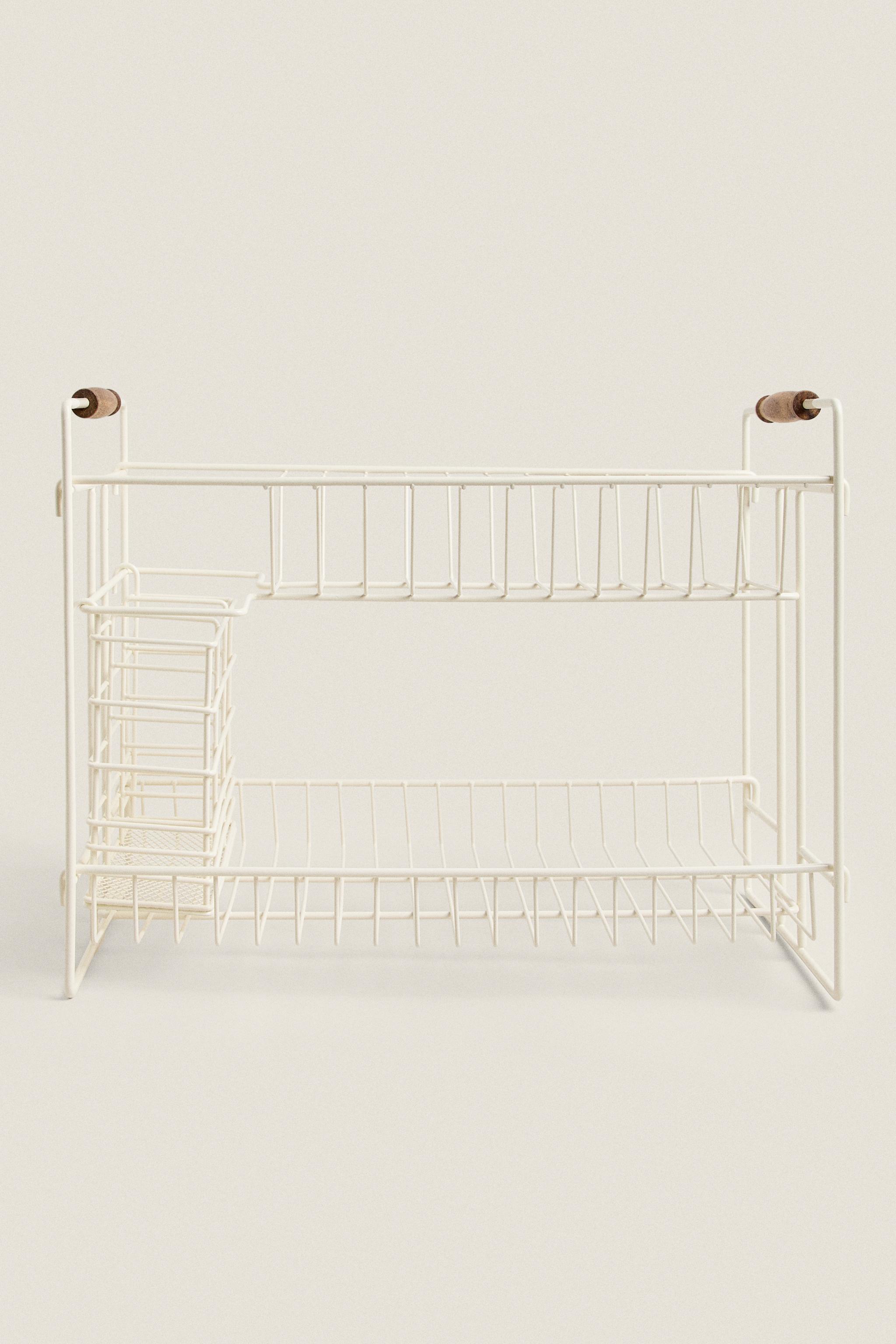 LACQUERED METAL DISH RACK Zarahome