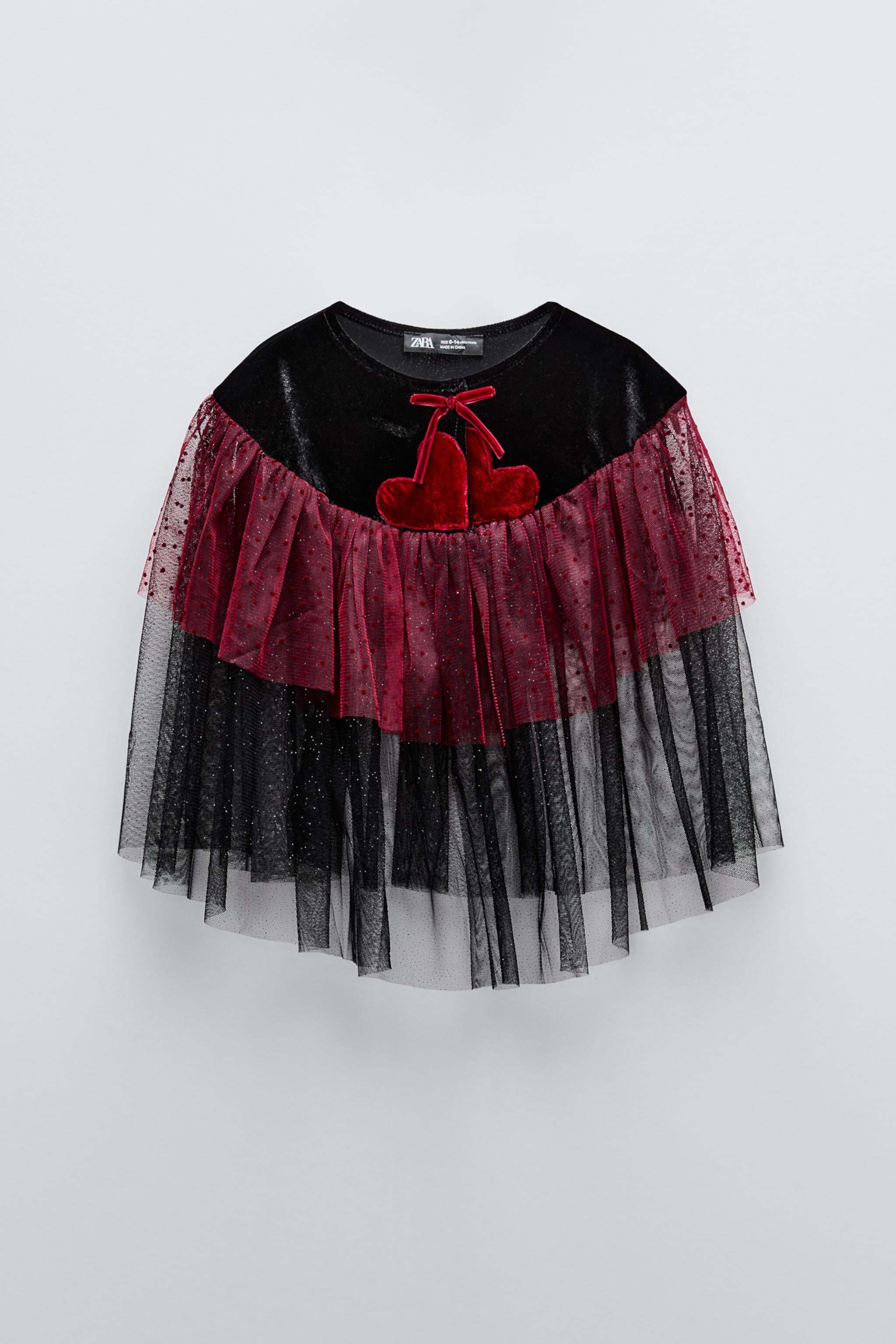 Детские карнавальные костюмы ZARA KIDS Плащ QUEEN OF HEARTS ZARA