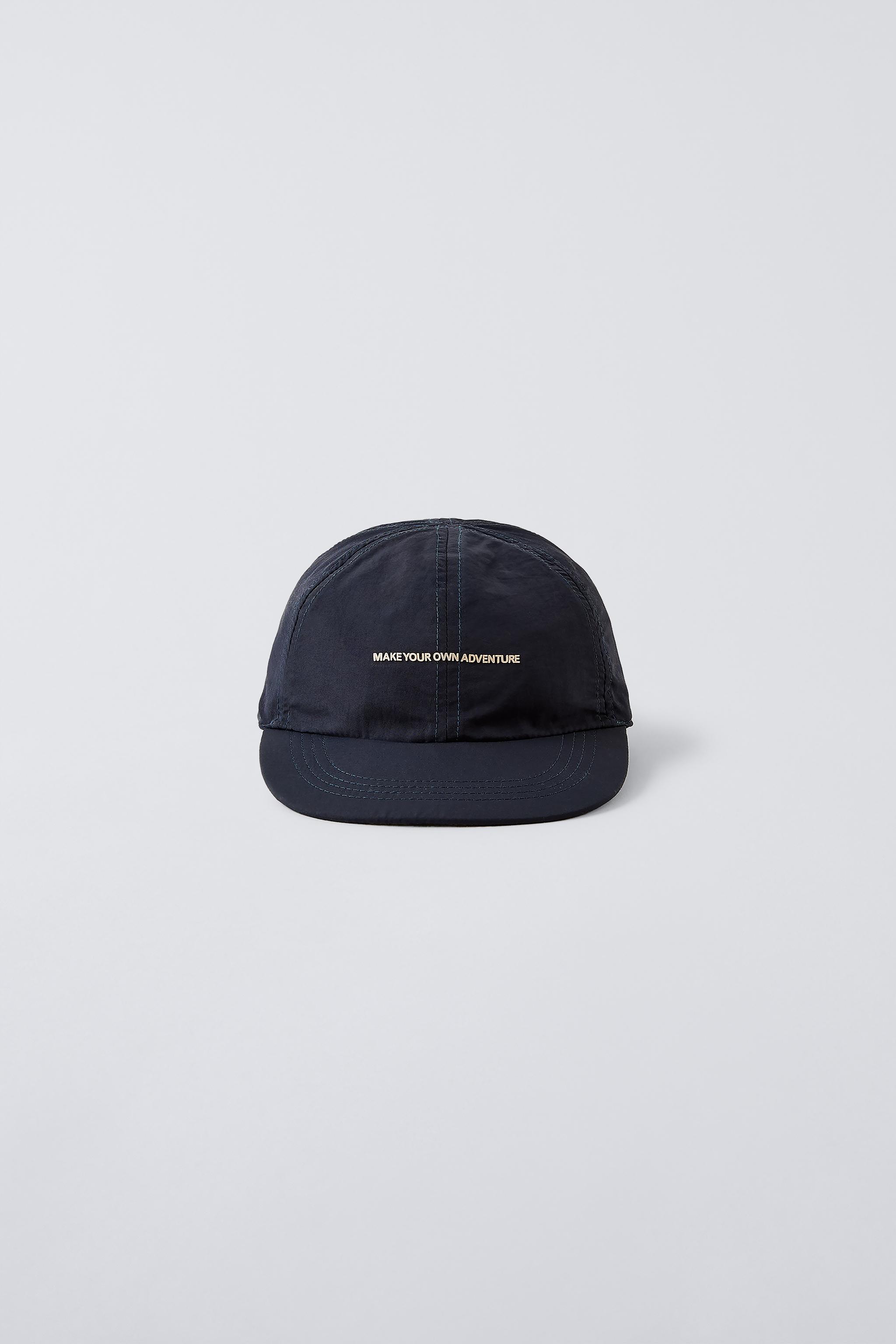 Бейсболка ZARA REVERSIBLE NYLON CHECKERED CAP ZARA