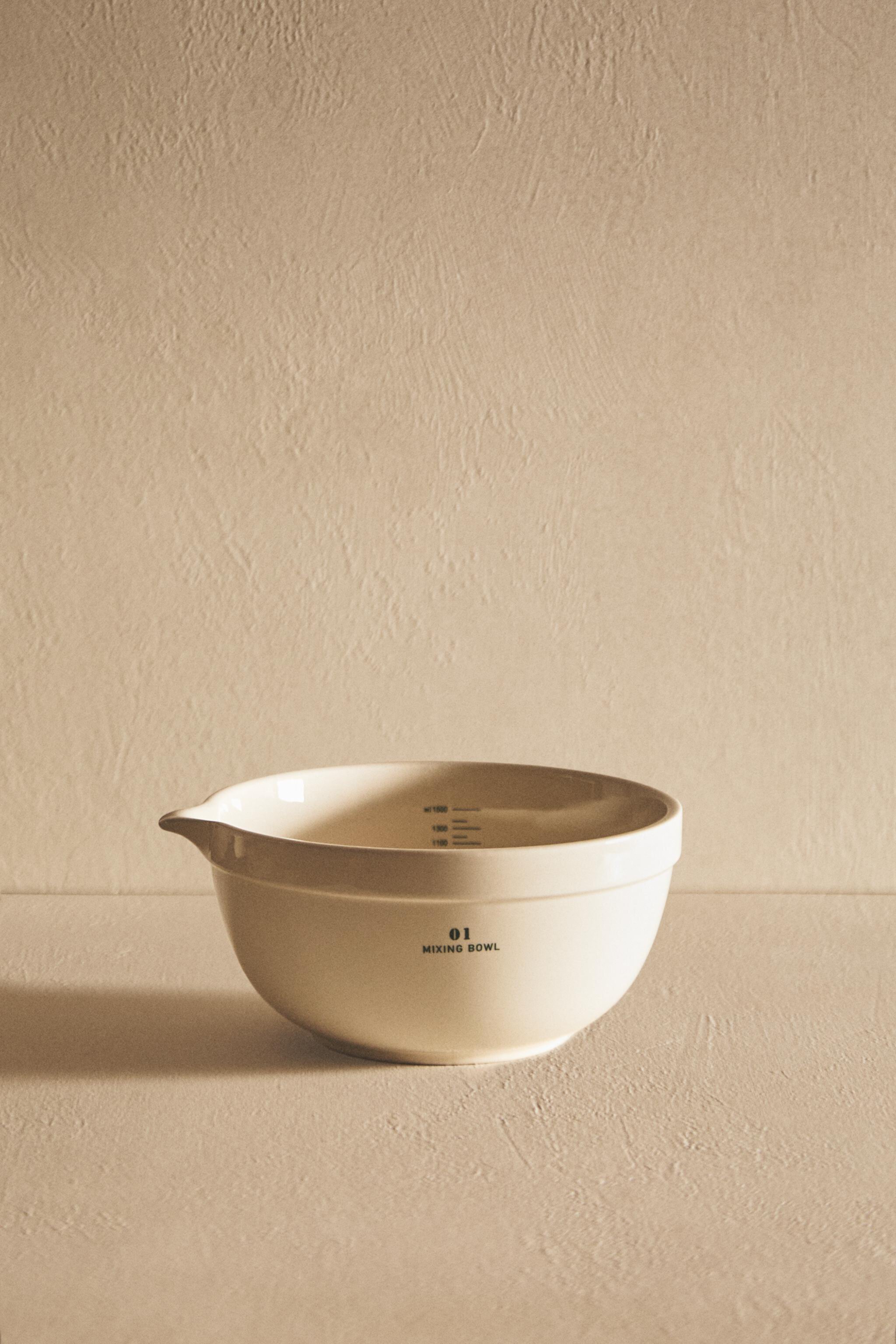 STONEWARE MIXING BOWL Zara Home